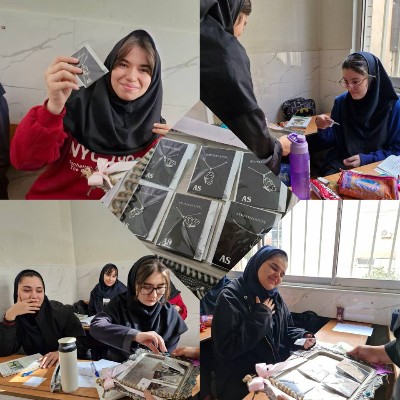 اعطای هدایا به مناسبت روز دانش آموز