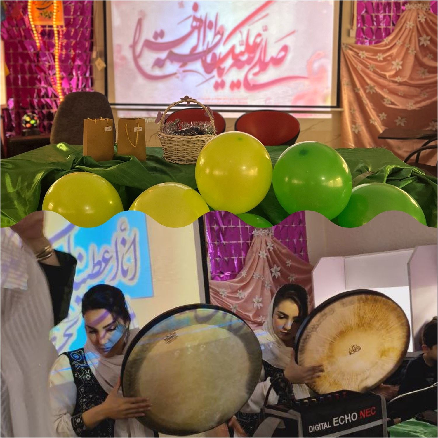 تبریک دانش آموزان به مناسبت روز مادر