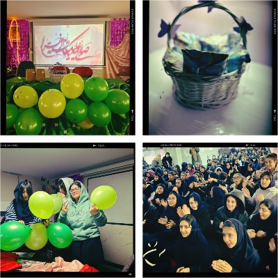 تبریک دانش آموزان متوسطه دوم به مناسبت روز مادر